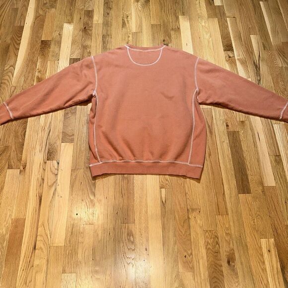 RedHead Sweatshirt Mens XL Burnt Orange Crew Neck Pullover Casual. PERFECT - Picture 4 of 6